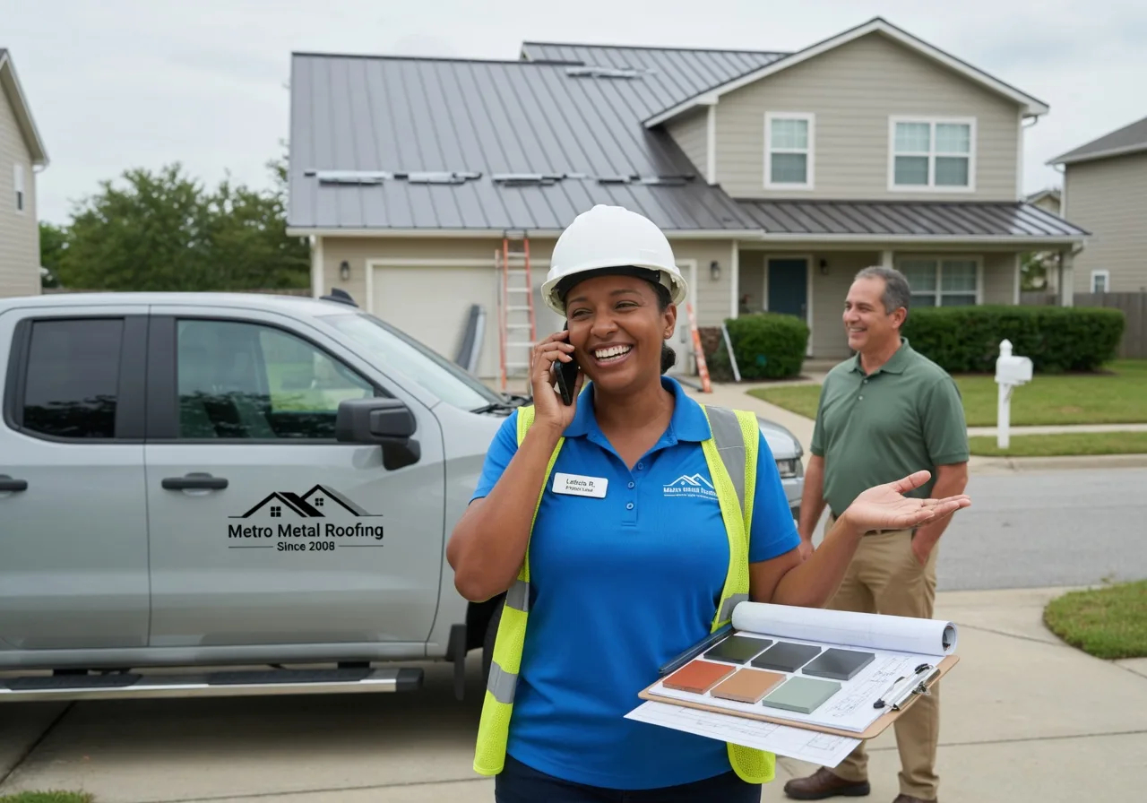 Storm Damage Metal Roof Repair in Easton, KS